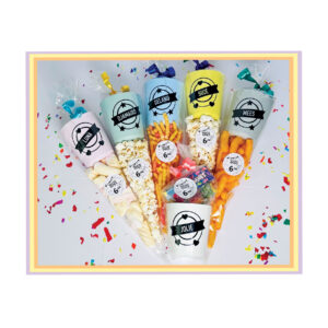 Gekleurde bekers met naam