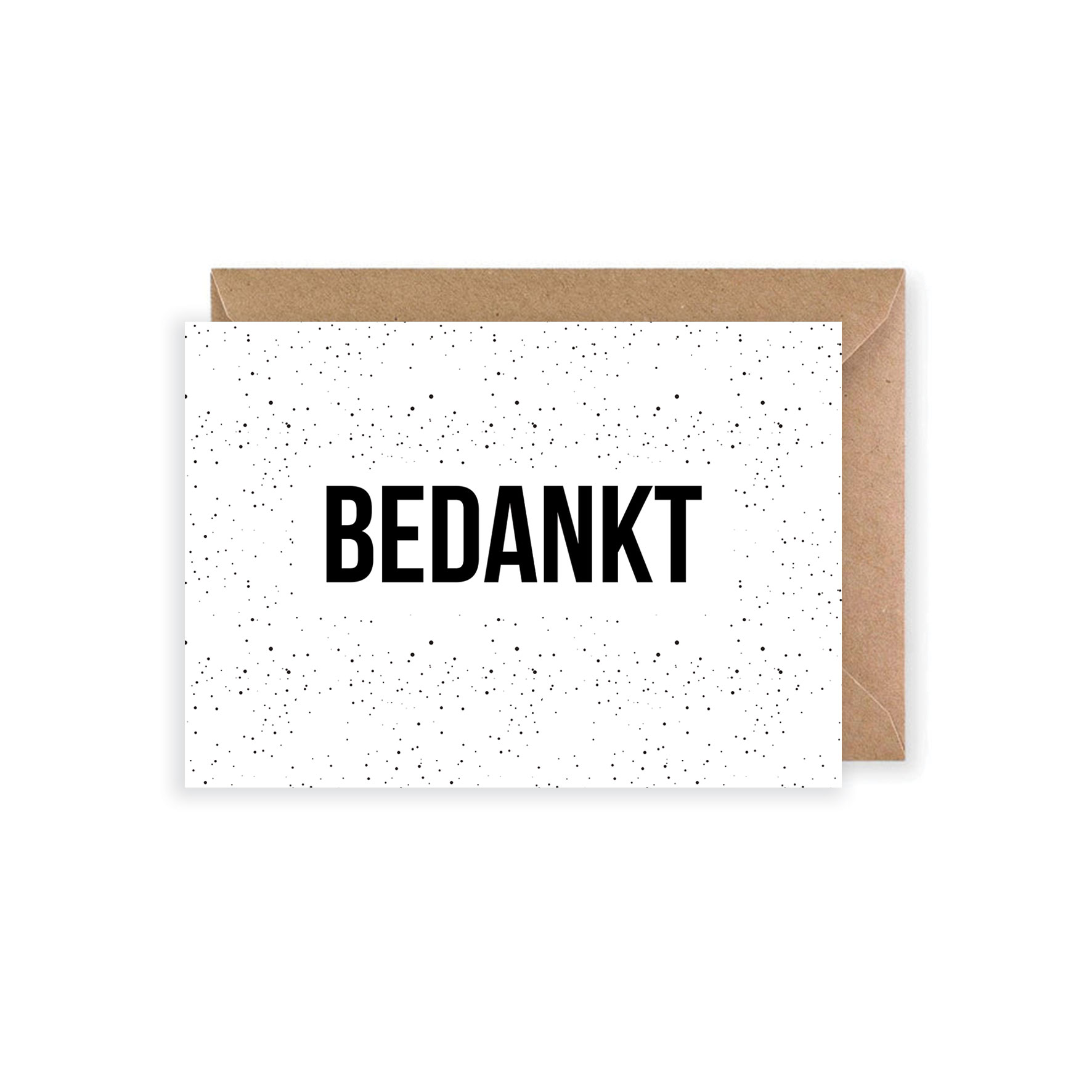Wenskaart | Bedankt