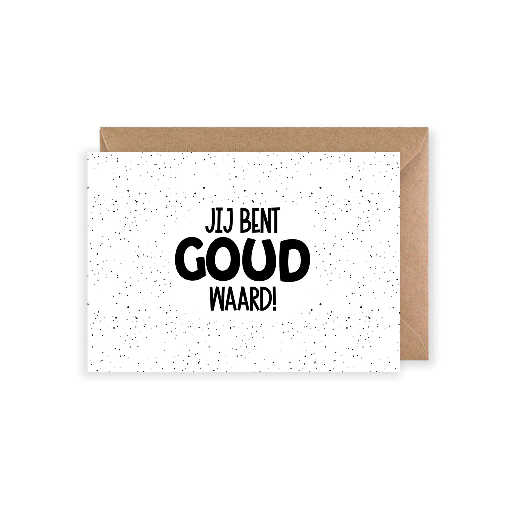 Wenskaart | Goud waard