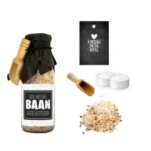 Een nieuwe baan cadeaupakketje