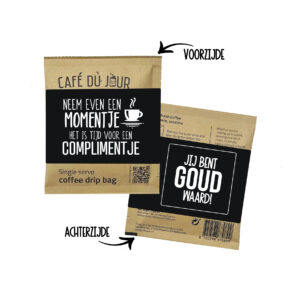 Koffiepost | Compliment - Goud Waard