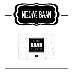 Nieuwe baan