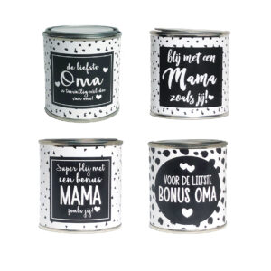 Blikjes voor <br> (Bonus) Mama/Oma
