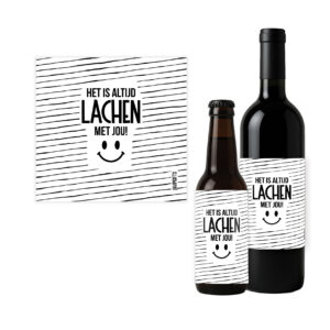Flesetiket - Altijd Lachen