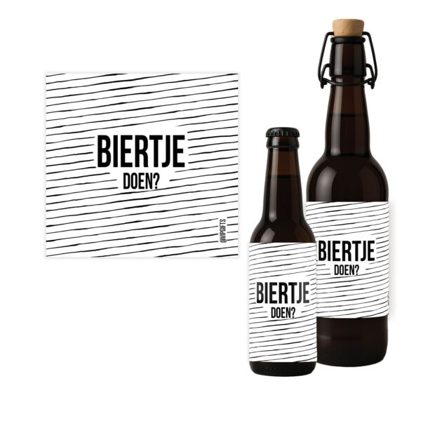 Flesetiket - Biertje doen?
