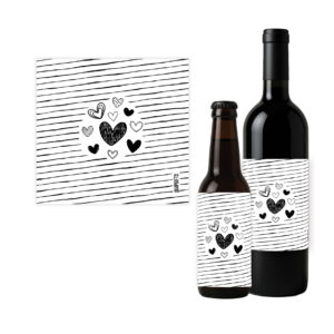 Flesetiket - Hartjes
