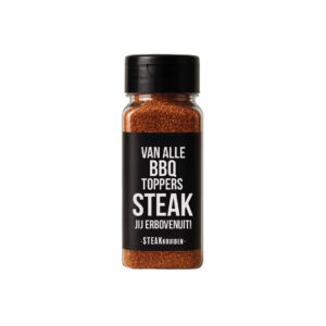STEAK-kruiden met de tekst