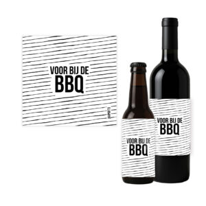 Flesetiket - Voor bij de BBQ