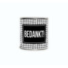 Cadeaublikje met de tekst “Bedankt!”