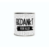 Cadeaublikje met de tekst “Bedankt voor alles!”
