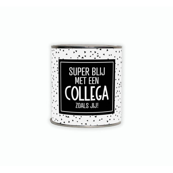 Cadeaublik met de tekst “Superblij met een collega zoals jij”