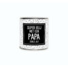 Kadoblikje met de tekst “Superblij met een papa zoals jij!” een vrolijk cadeautje voor jou papa.