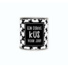 Cadeaublikje met de tekst “Een dikke kus voor jou”