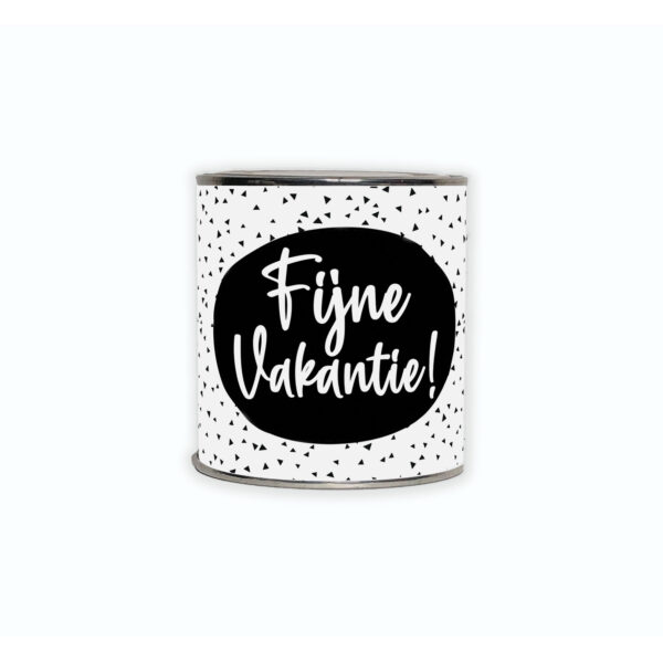 cadeaublikje met de tekst “Fijne Vakantie