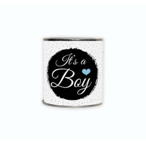 Kadoblikje met de tekst “It’s a Boy”