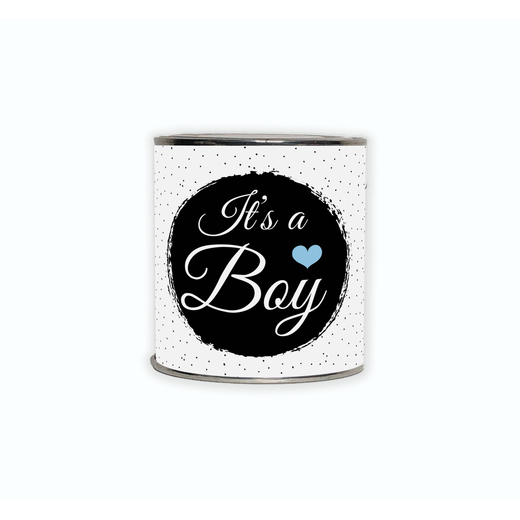 Kadoblikje met de tekst “It’s a Boy”