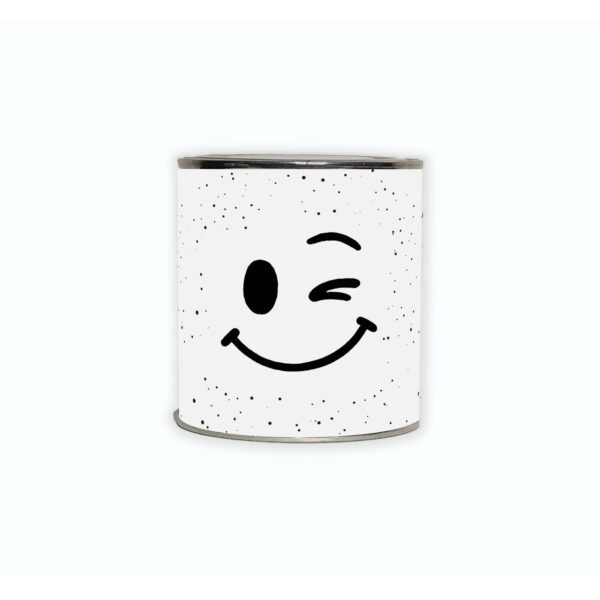 Cadeaublik met een knipogende smiley