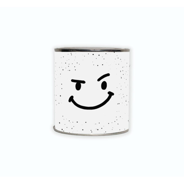 Cadeaublik met een ondeugende smiley