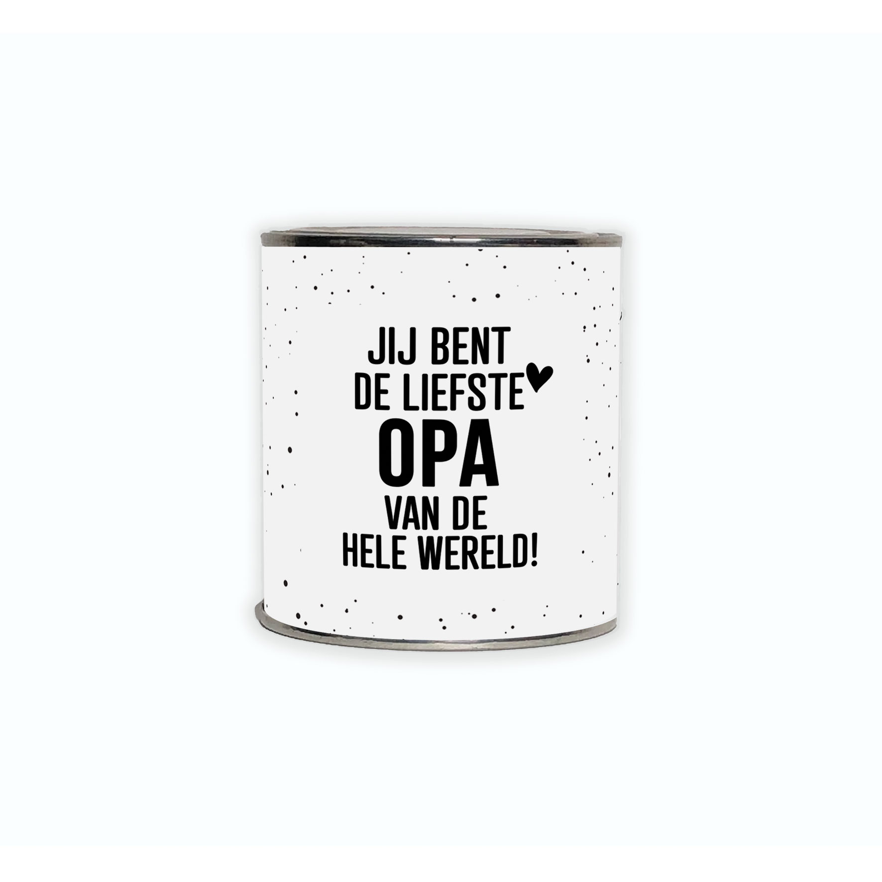 Kadoblikje met de tekst “Jij bent de liefste opa van de hele wereld” een leuk cadeautje voor je opa.