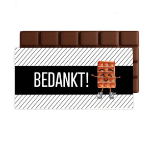 Chocolade groet  Bedankt