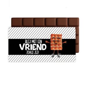 Chocolade groet  Vriend