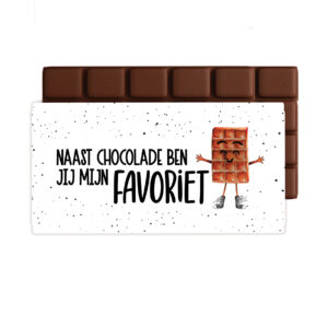 Chocolade groet Favoriet