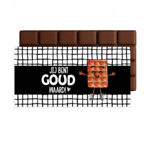 Chocolade groet  Goud waard