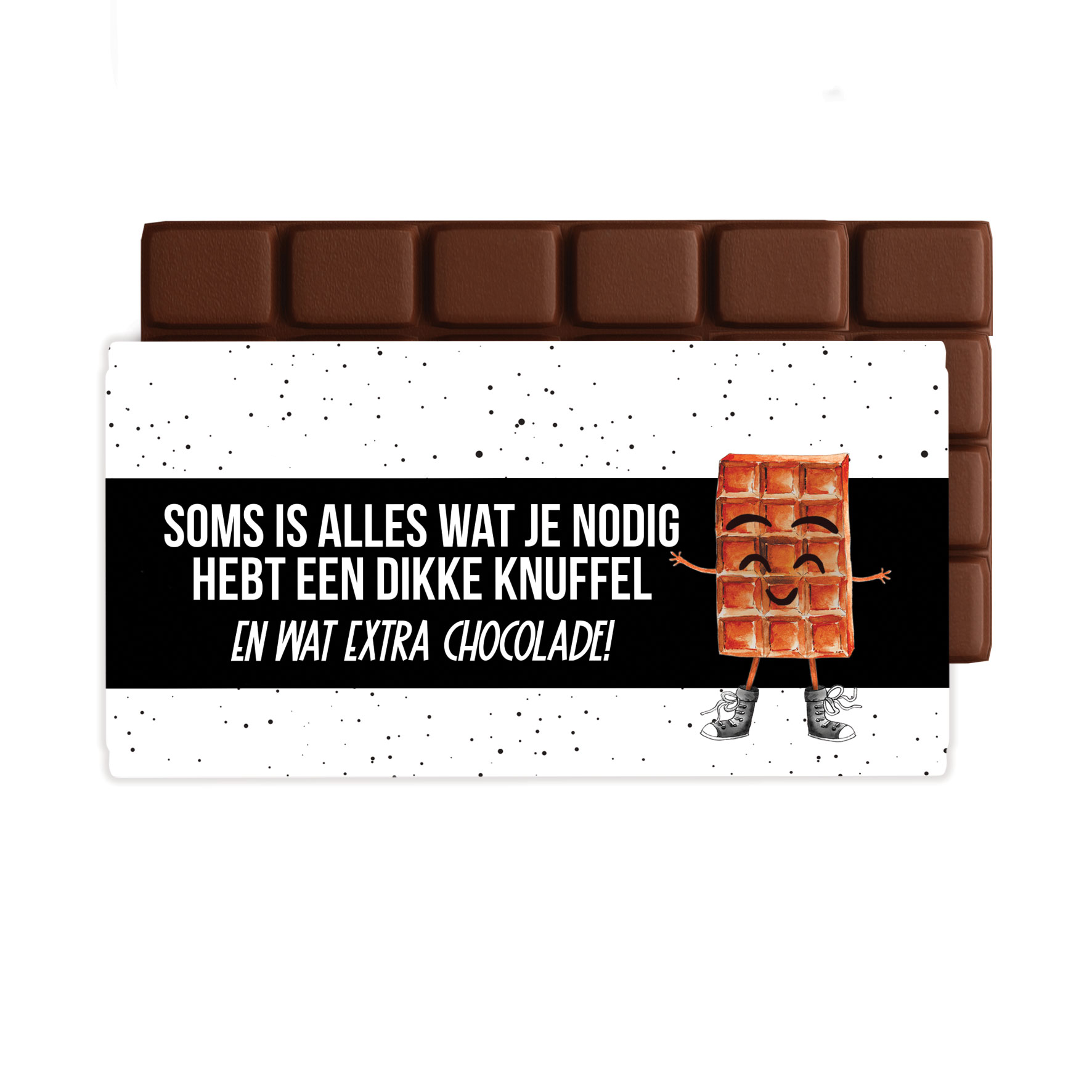 Chocolade groet Knuffel