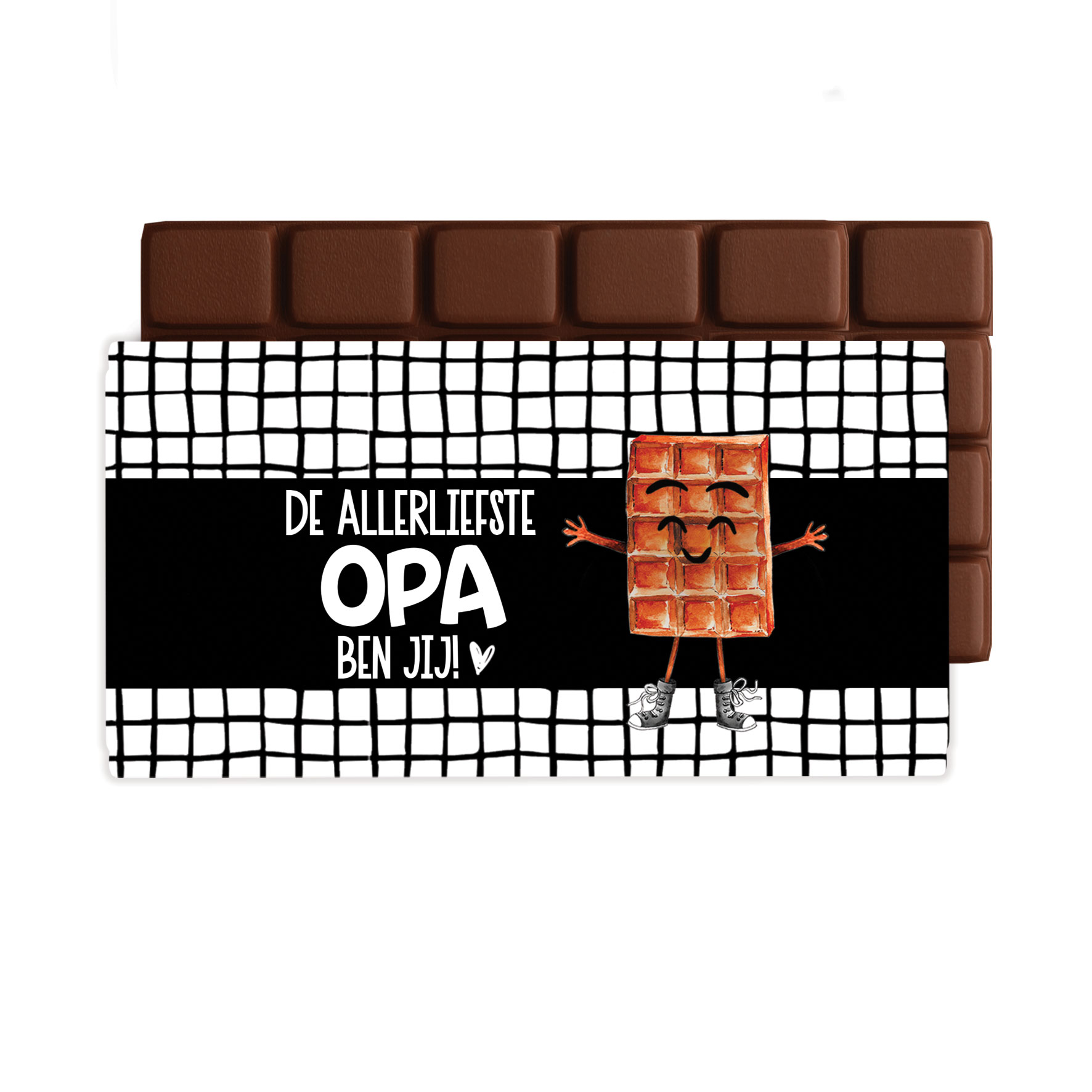 Chocolade groet  Opa