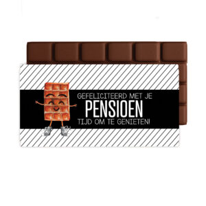 Chocolade groet  Pensioen