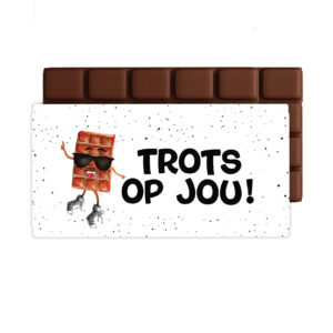 Chocolade groet Trots op jou