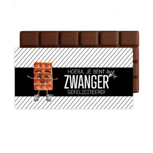 Chocolade groet   Zwanger
