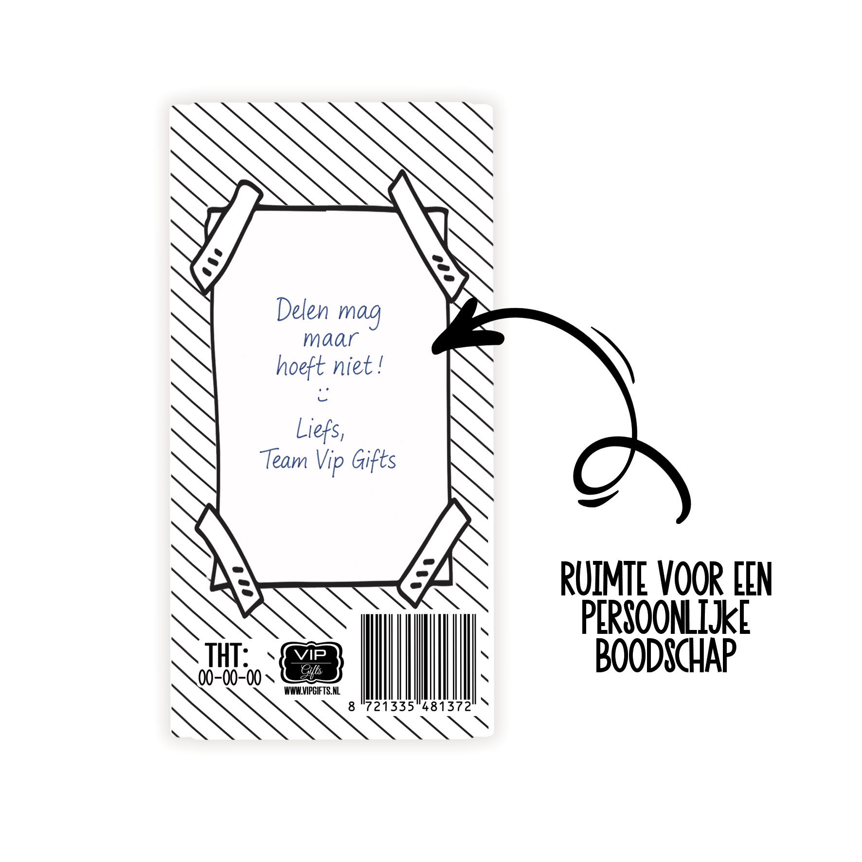 Chocolade groet Bedankt - Afbeelding 3