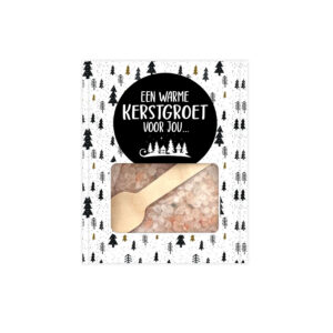 Badzout-Cadeaudoosje |  Warme kerst