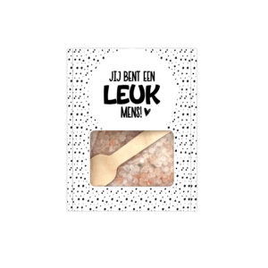 Badzout-Cadeaudoosje | Leuk mens