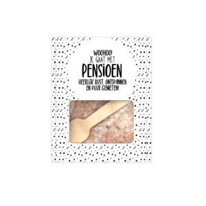 Badzout-Cadeaudoosje | Pensioen