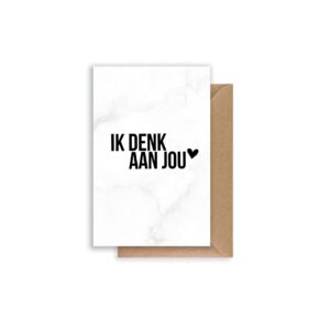Mini Kaart | Denk aan jou