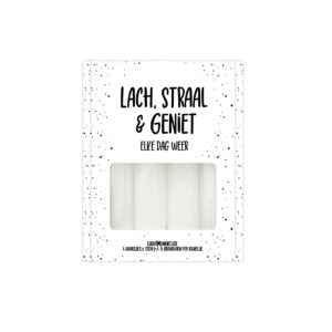 Kaarsen Cadeaudoosje | Lach straal geniet