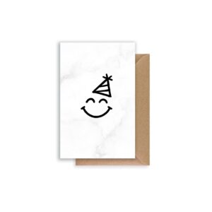 Mini Kaart | Smiley feest
