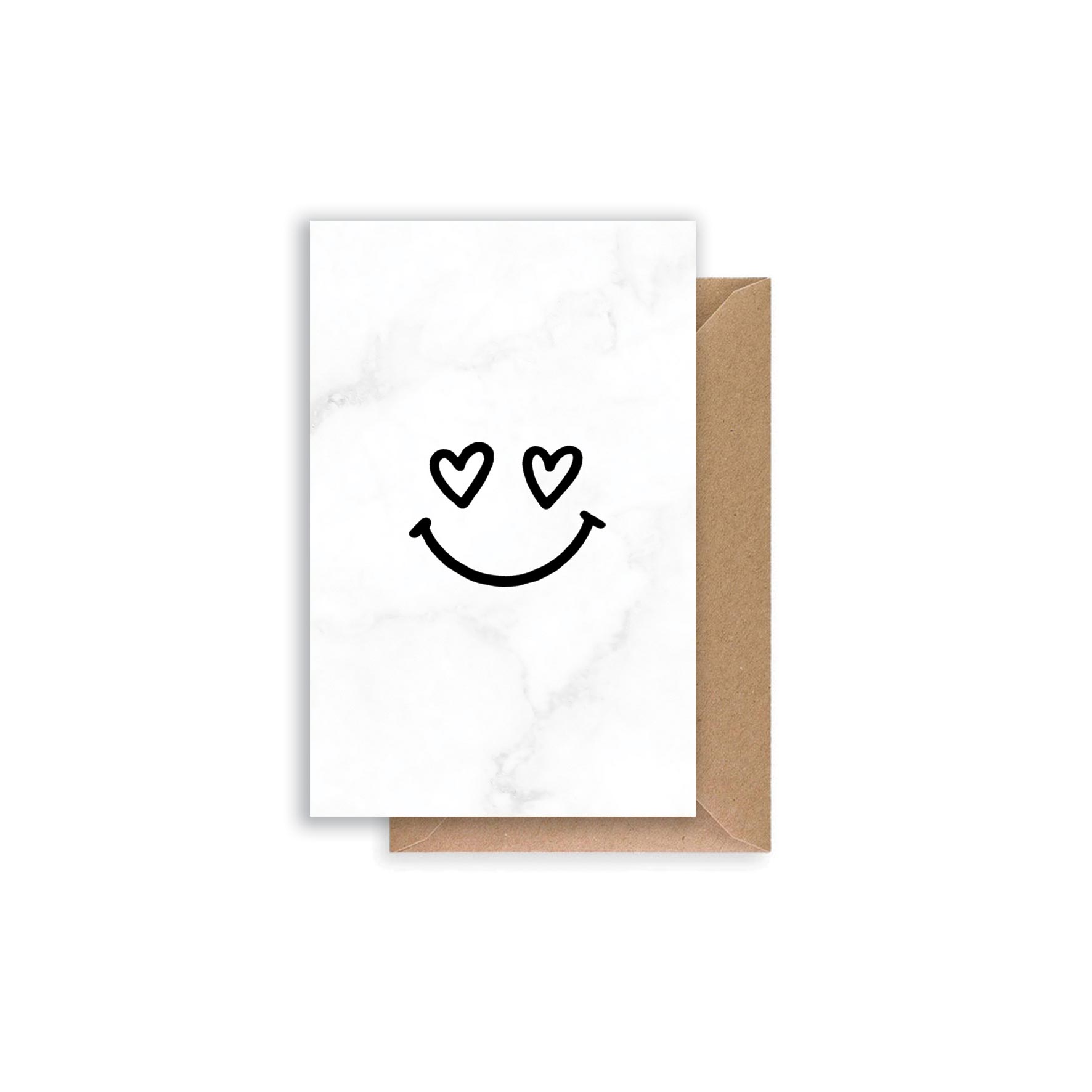 Mini Kaart | Smiley hart