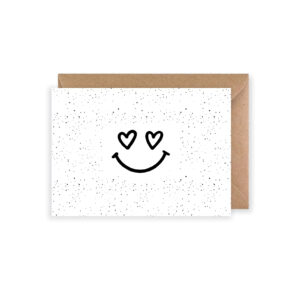 Wenskaart | Smiley Hart