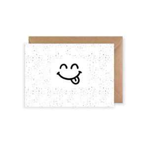 Wenskaart | Smiley Tong