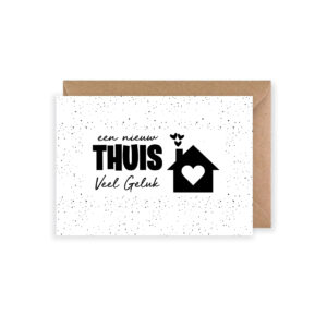 Wenskaart | Nieuw thuis