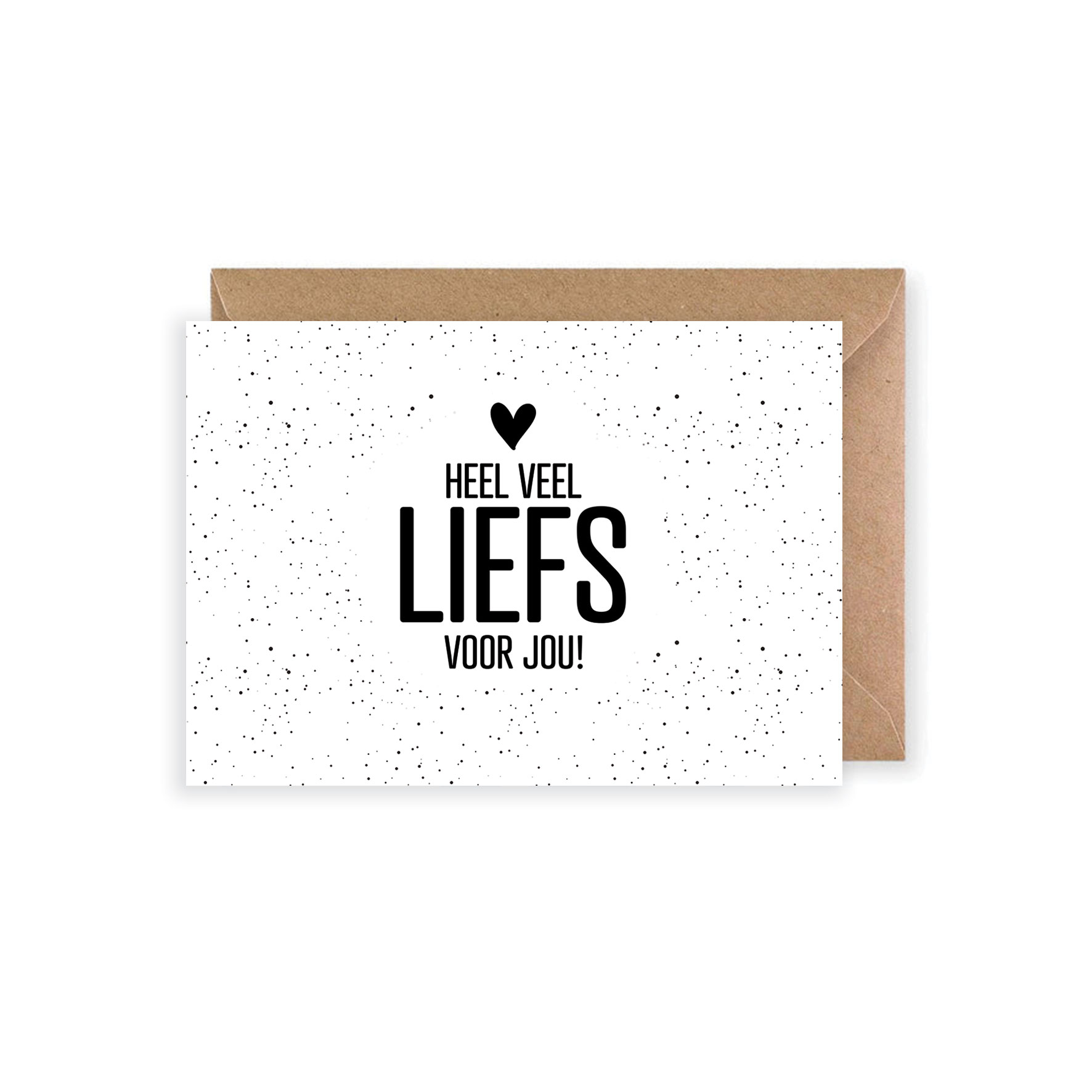 Wenskaart | Veel liefs