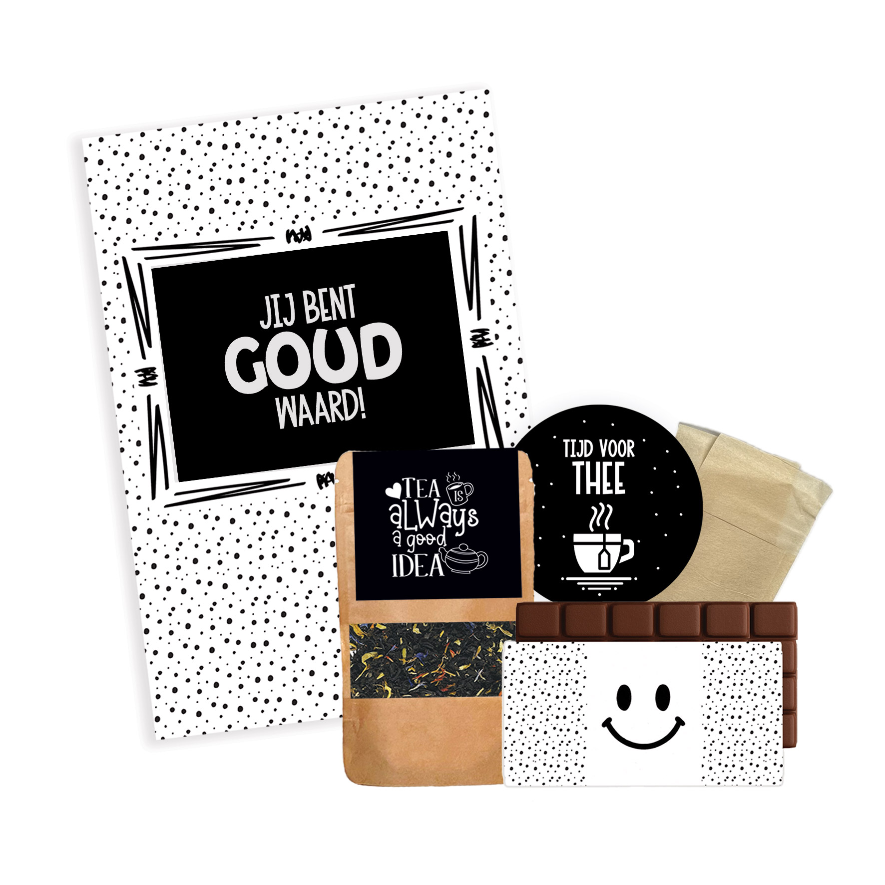 Thee Cadeaubox | Goud Waard