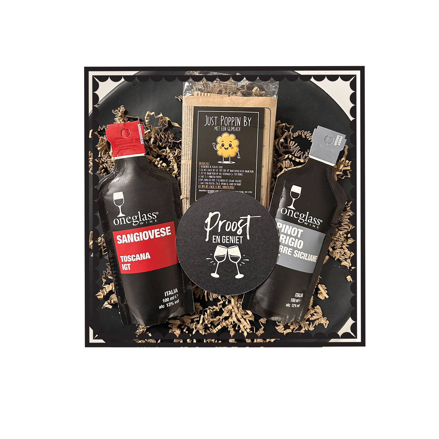 Wijn Cadeaubox | Goud Waard - Afbeelding 2