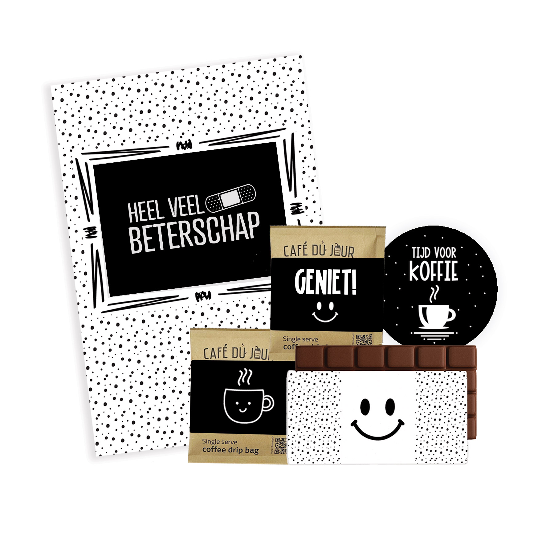 Koffie Cadeaubox | Beterschap