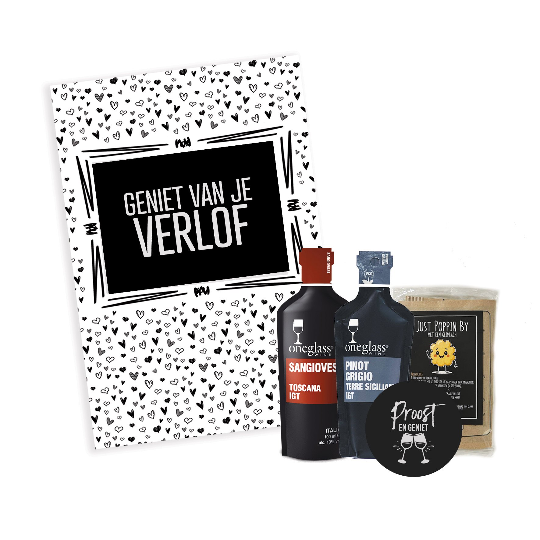 Wijn Cadeaubox | Geniet verlof - Afbeelding 5
