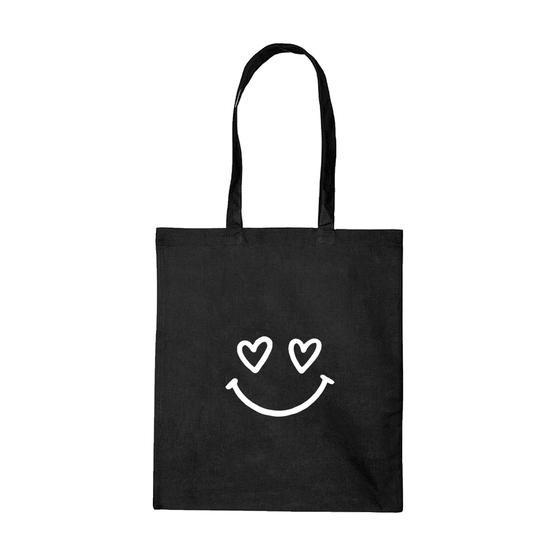 Katoenen Tas | Smiley Hart