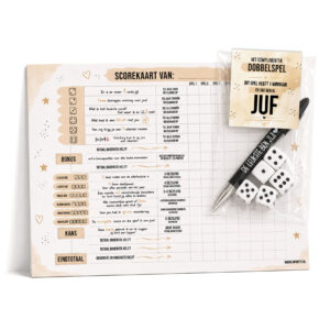 Complimentendobbelspel | Juf